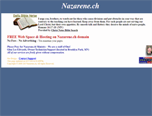 Tablet Screenshot of nazarene.ch