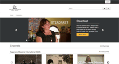 Desktop Screenshot of medialibrary.nazarene.org